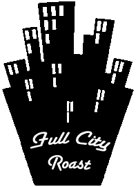 the graphic for our full city roast - think after midnight