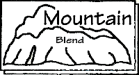 the hills in the graphic are just not real but what do you expect for mountain blend