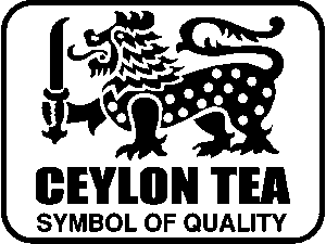 Sri Lanka's regal lion tea logo - nasty looking sword that